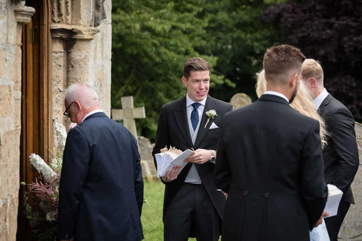 Wedding at St Mary's Church in Weldon, Northamptonshire (8)