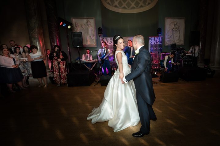 First dance at The Sculpture Gallery, Woburn Abbey