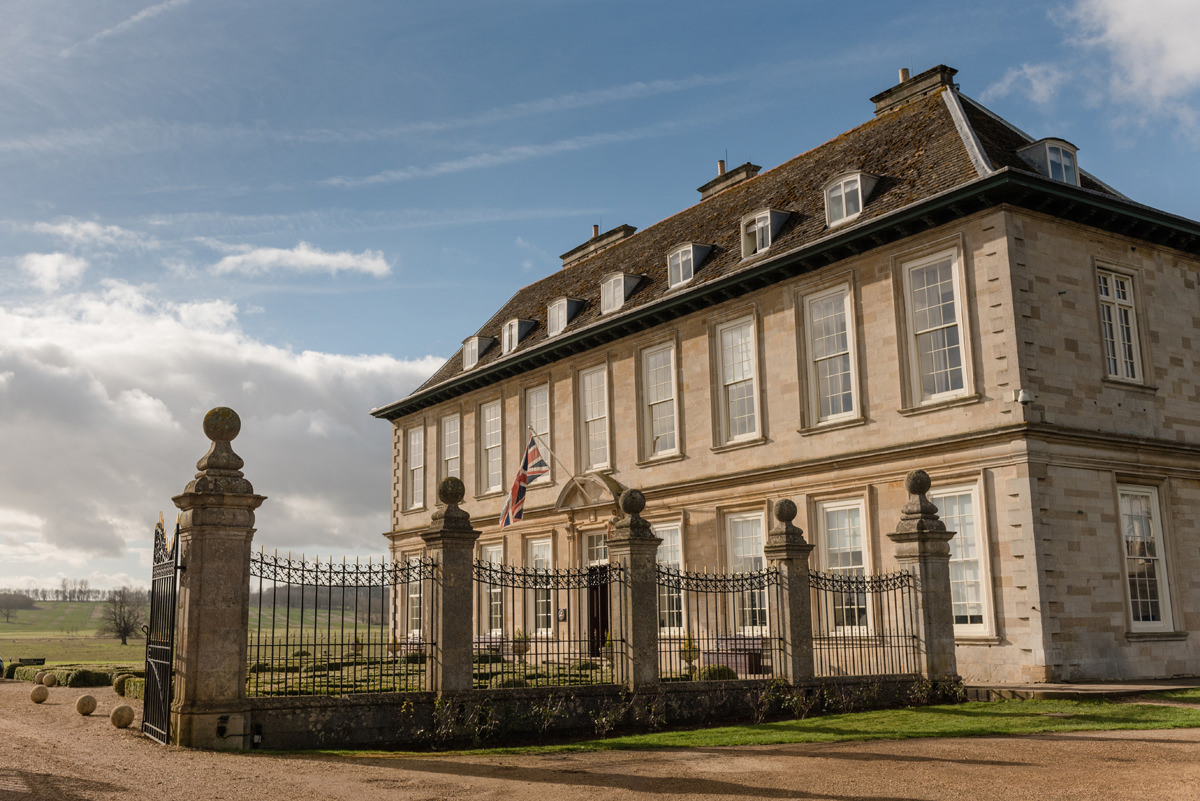 The front of Stapleford Park