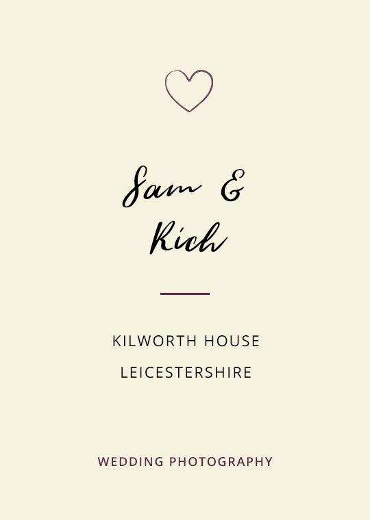 Cover image for blog post about a wedding at Kilworth House