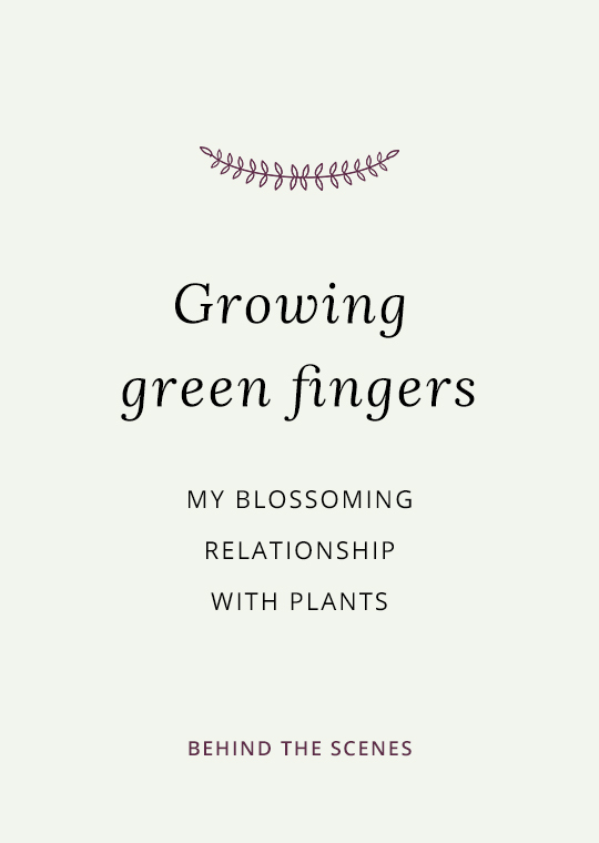 Cover image for blog post about falling in love with plants