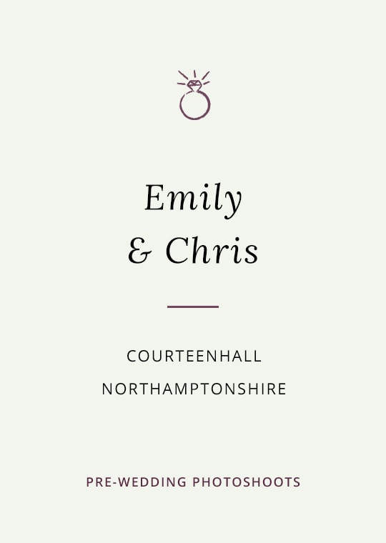 Cover image for blog post about Emily and Chris' pre-wedding shoot